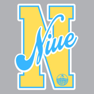 Niue Rock Nation  - AS Colour Womens Stencil Half Zip Design