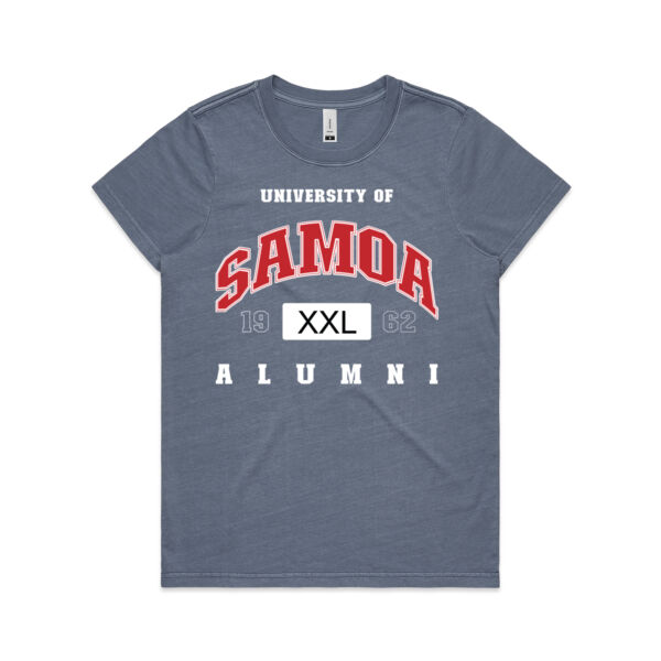 University of Samoa - School of Fia Potos - Womens Faded Tee Thumbnail
