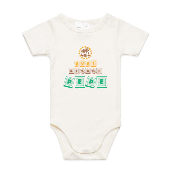 Kuki Pepe - Messy Blocks n Palm Trees - Mini-Me One-Piece Thumbnail