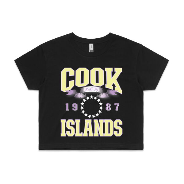 Cook Islands AVARUA - Womens Crop Tee Thumbnail