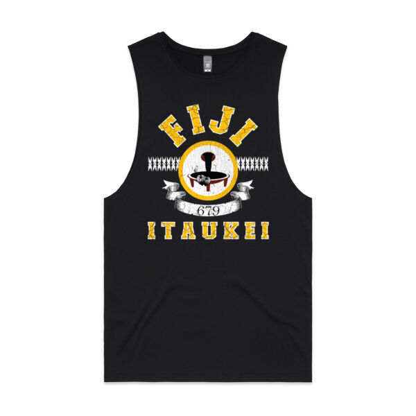 Fiji - iTaukei 679 - Vintage - Mens Barnard Tank Thumbnail