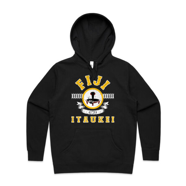 Fiji - iTaukei 679 - Vintage - Womens Stencil Hood Thumbnail