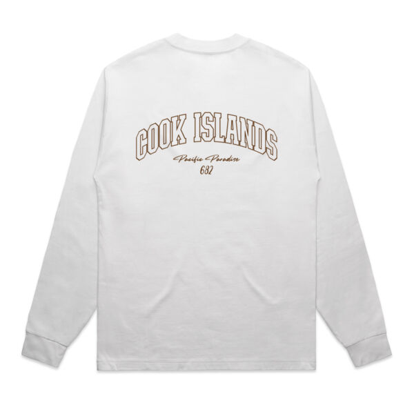 Cook Islands Pacific Paradise 682 - Mens Heavy Long Sleeve Tee Thumbnail