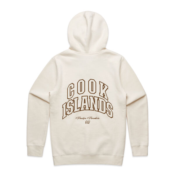Cook Islands Pacific Paradise 682 - Mens Stencil Hoodie Thumbnail