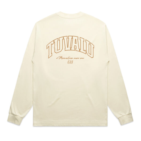 Tuvalu - Manatua mai au - 688 - Mens Heavy Long Sleeve Tee Thumbnail