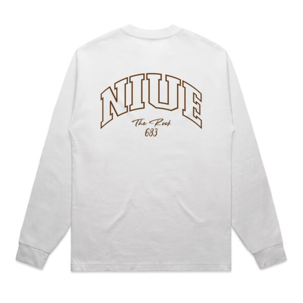 Niue The Rock 683 - Mens Heavy Long Sleeve Tee Thumbnail