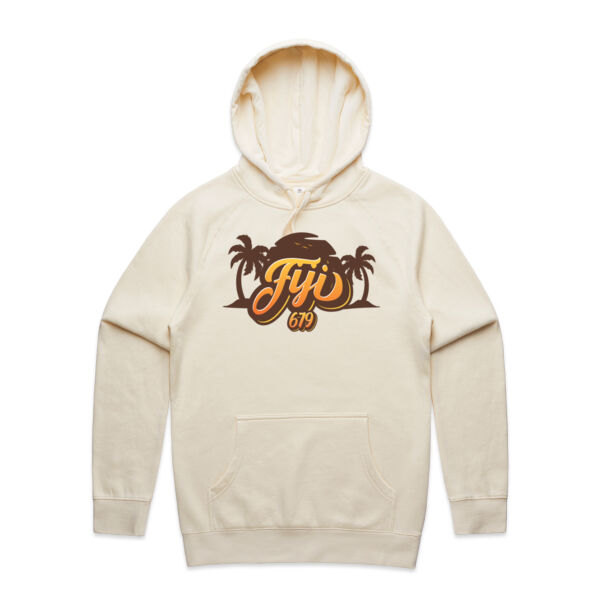 Fiji Sunset Palms - Mens Supply Hood Thumbnail