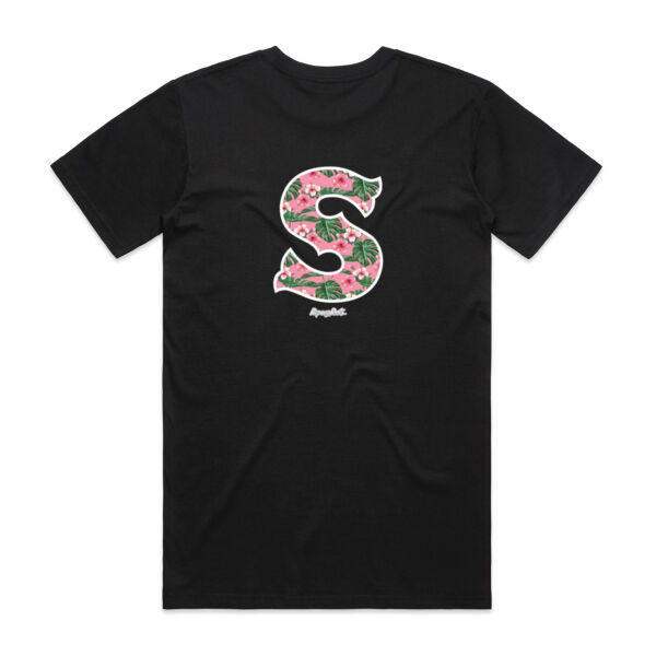 Samoa Pink Hibiscus - Mens Staple T shirt Thumbnail