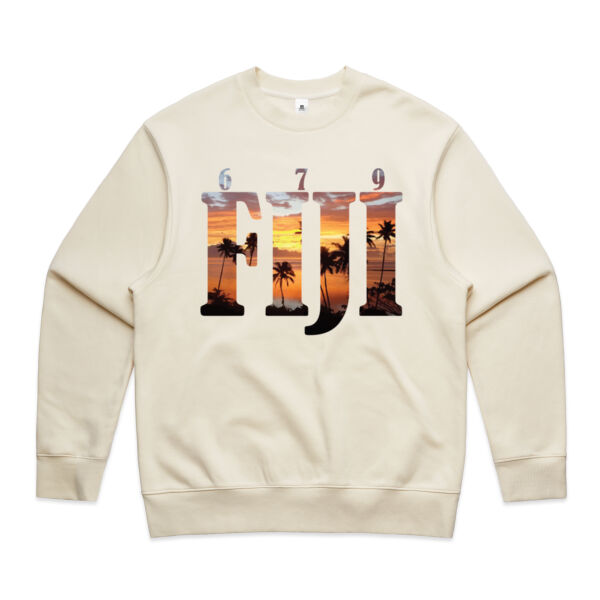 Fiji 679 Sunset - Mens Heavy Crew Thumbnail