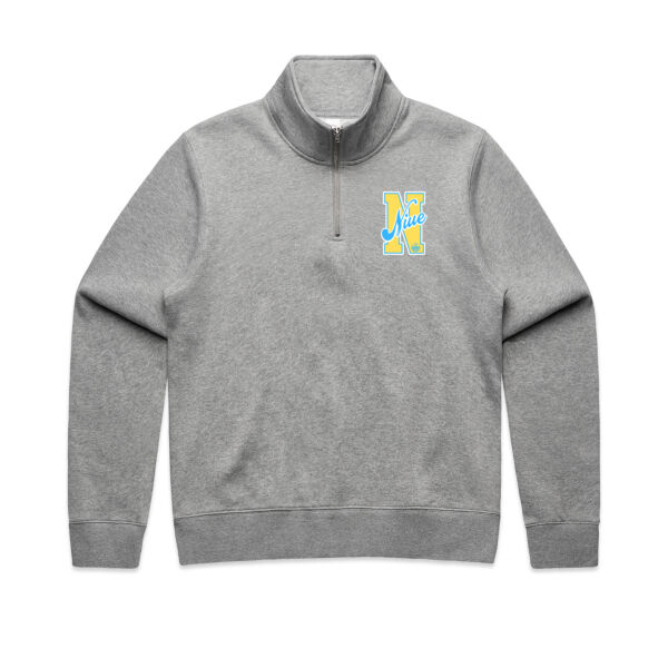 Niue Rock Nation  - AS Colour Womens Stencil Half Zip Thumbnail
